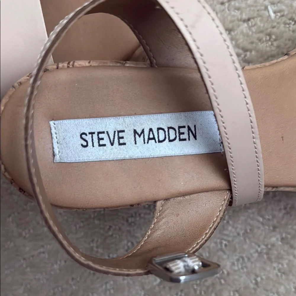 🤍NEW Steve Madden Mariela Blush Strappy Sandal - Picture 3 of 5